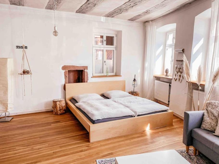 Ferienwohnung In Maison De Gres Klingenmünster Exteriör bild